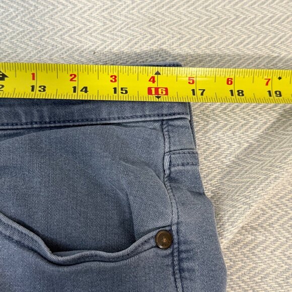 Paige Federal Jeans Mens 32x31 Gray Straight Leg Casual Stretch Mid Rise - Picture 10 of 14